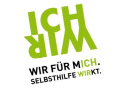 Logo Dachkampagne „WIR FÜR MICH. SELBSTHILFE WIRKT.“